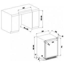 Винный шкаф Climadiff Avintage AVU53TDZA