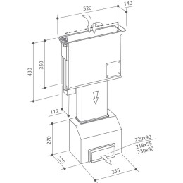 Вытяжка De Dietrich DHD7561B