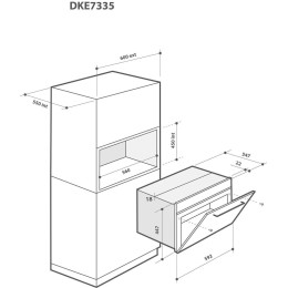 Встраиваемая микроволновая печь De Dietrich DKE7335X