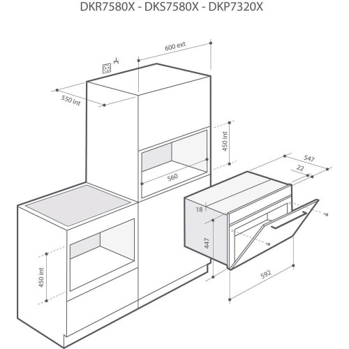 Духовой шкаф De Dietrich DKP7320X
