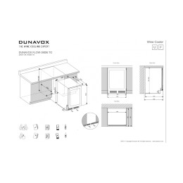 Винный шкаф Dunavox DAUF-39.119DB.TO