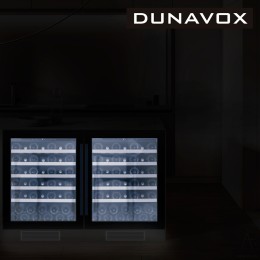 Винный шкаф Dunavox DAUF-46.138B