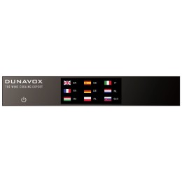 Винный шкаф Dunavox DVN-70.185DB.TO