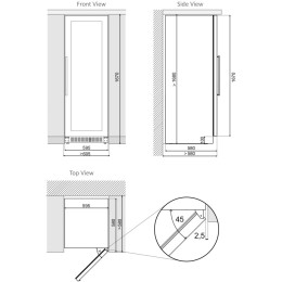 Винный шкаф Dunavox DX-108.330DSS