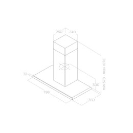 Вытяжка Elica GALAXY WHIX/A/80 White