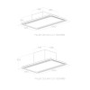 Вытяжка Elica HILIGHT GLASS H16 WH/A/100