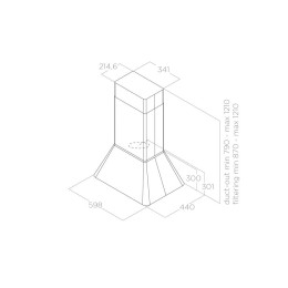 Вытяжка Elica IKONA BL MAT/A/60