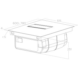 Варочная поверхность Elica NIKOLATESLA ALPHA B BL/A/78
