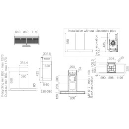 Вытяжка Elica HAIKU DRY @ BLRO/A/60