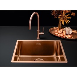Мойка Falmec COMO 50 CM PVD Copper (Flush/TopMount/Undermount)