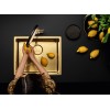 Мойка Falmec COMO 50 CM PVD Gold (Flush/TopMount/Undermount)