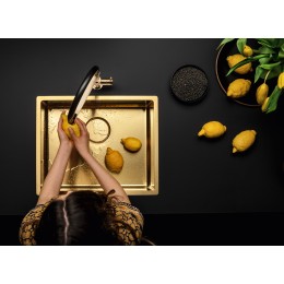 Мойка Falmec COMO 50 CM PVD Gold (Flush/TopMount/Undermount)