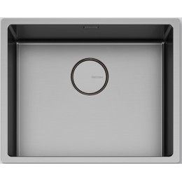 Мойка Falmec COMO 50 CM PVD Gun Metal (Flush/TopMount/Undermount)