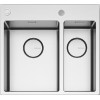 Мойка Falmec GARDA DOPPIA 31-18 CM Inox (Flush/TopMount)