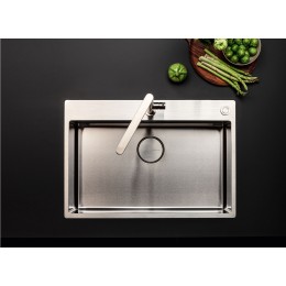 Мойка Falmec GARDA 70 CM Inox (Flush/TopMount)