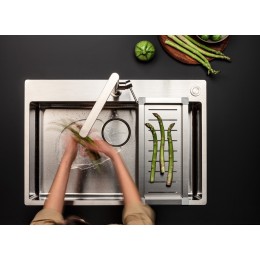 Мойка Falmec GARDA 70 CM Inox (Flush/TopMount)