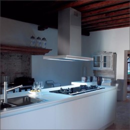 Вытяжка Falmec LUMINA NRS ISOLA GLASS STEEL 90