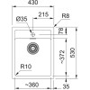 Мойка Franke SID 610-40, белый
