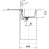 Мойка Franke UBG 611-78 белый фрагранит (стоп)
