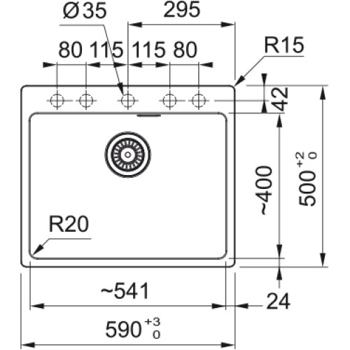 Мойка Franke MRG 610-54 FTL белый фрагранит