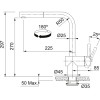 Смеситель Franke Atlas Neo Sensor pull-out нерж. сталь cмеситель