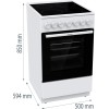 Плита Gorenje GEC5B41WG