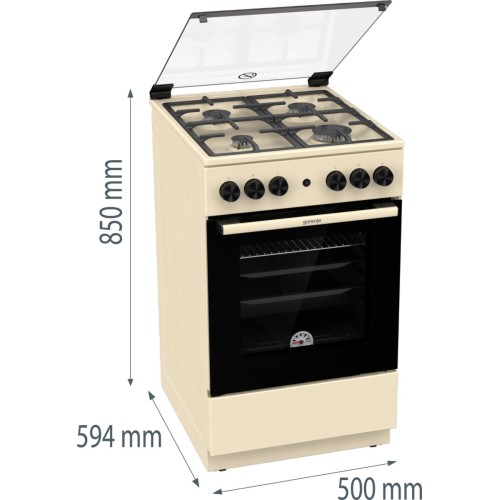 Плита Gorenje GG5A21BEF