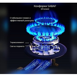 Варочная поверхность HiSTORY HGE 643C RBK