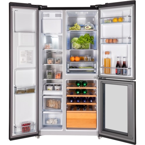 Холодильник Hiberg i-RFS 750G B Inverter Wine