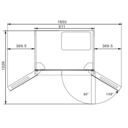 Холодильник Hiberg RFQ-500DX NFDs inverter