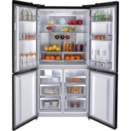 Холодильник Hiberg RFQ-555DX NFGB inverter