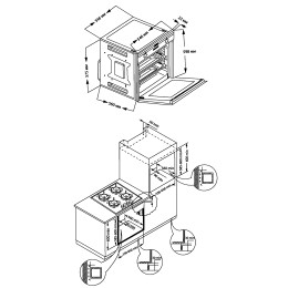 Духовой шкаф Hiberg VM 6382 BR