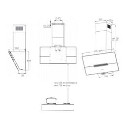 Вытяжка Korting KHC 61950 GXN