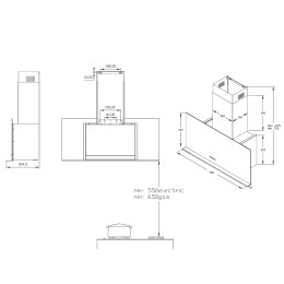 Вытяжка Korting KHC 95330 GN