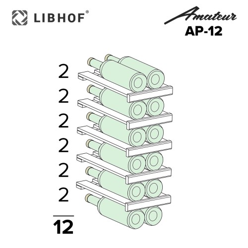 Винный шкаф Libhof AP-12 Black