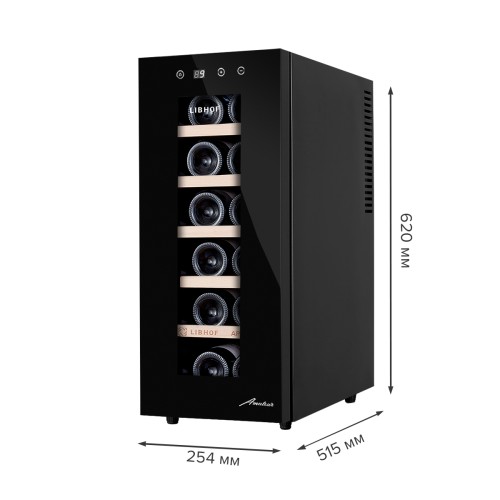 Винный шкаф Libhof AP-12 Black