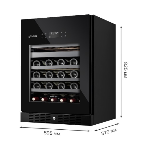 Винный шкаф Libhof CFD-46 Black