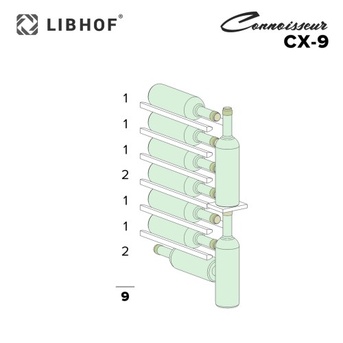 Винный шкаф Libhof CX-9 Silver