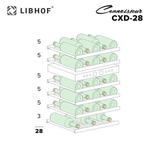 Винный шкаф Libhof CXD-28 White