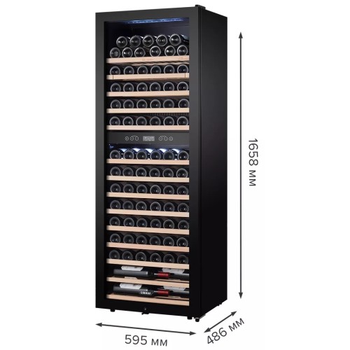 Винный шкаф Libhof GMD-83 slim Black