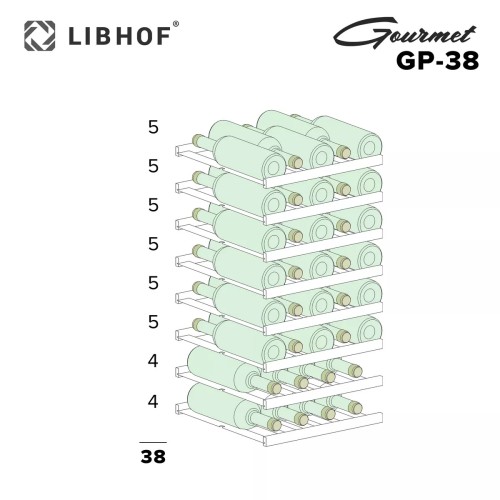 Винный шкаф Libhof GP-38 Black