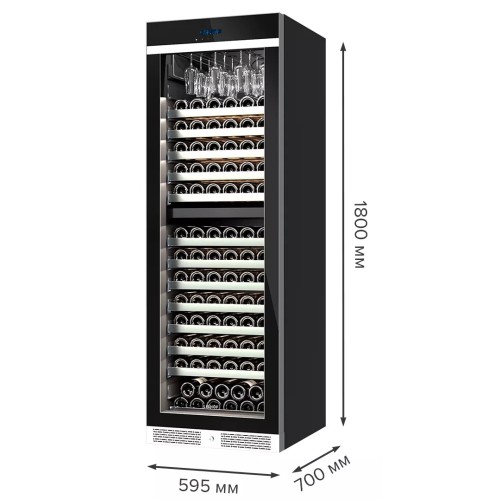 Винный шкаф Libhof SQD-165 Black