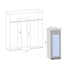 Винный шкаф Libhof SRD-164 White