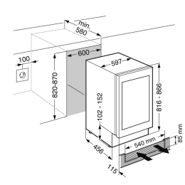 Винный шкаф Liebherr UWTgb 1682