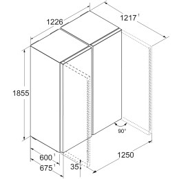 Холодильник Liebherr XRFsf 5220 (SRsfd 5220+SFNsfd 5227)