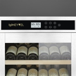 Винный шкаф Meyvel MV102-WW1-M (White Snow)