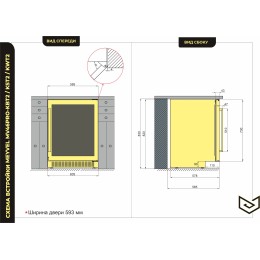 Винный шкаф Meyvel MV46PRO-KWT2