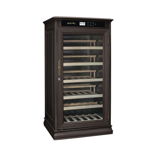 Винный шкаф Meyvel MV69-WD1-C (Dark Chocolate)
