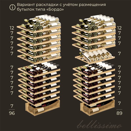Винный шкаф Meyvel MV95-KST2 (Slim)