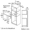 Встраиваемая микроволновая печь Neff HLAWD23G0